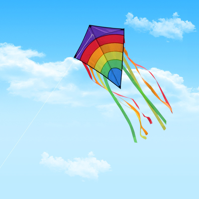 Einleiner-Diamantdrachen mit l – Kite Easy Fly Kids Bewertung und Preis