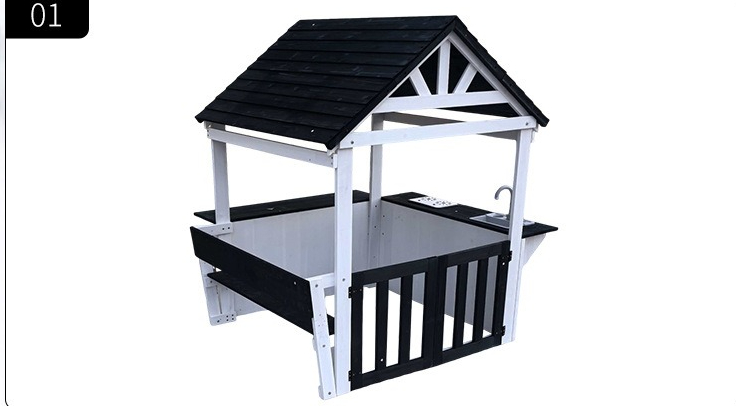 Outdoor-Garten-Holzspielhaus f – Kids Outdoor Wooden Playhouse Bewertung und Preis