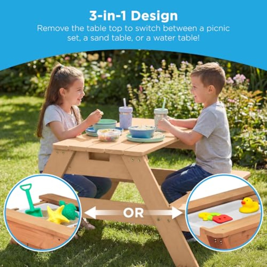 Outdoor-Kinder-Picknicktisch m – Kids Outdoor Table With Umbrella Bewertung und Preis