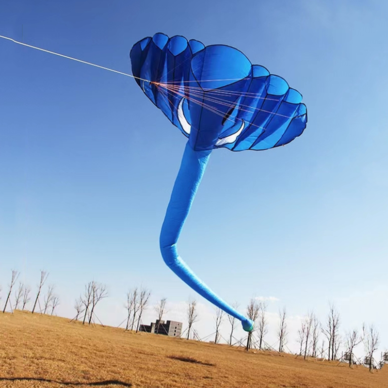 Elefantendrachen, riesiger wei – Kite Easy Fly Kids Bewertung und Preis