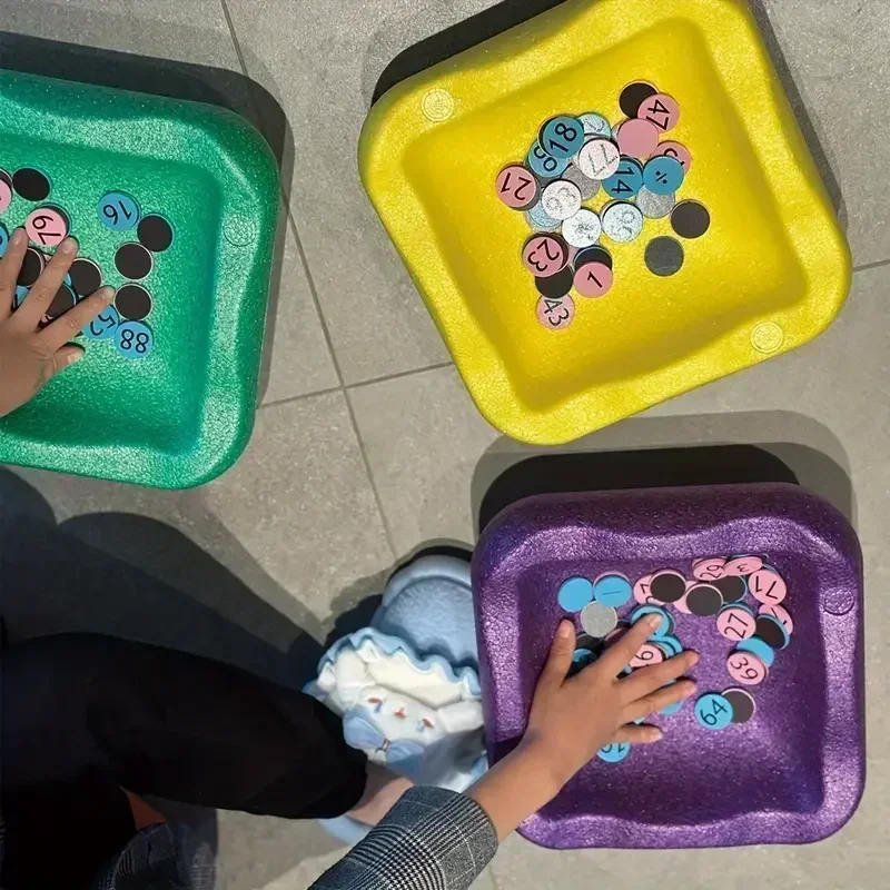 1/3 Stück Regenbogen-Balancier – Stepping Stone Foam Bewertung und Preis