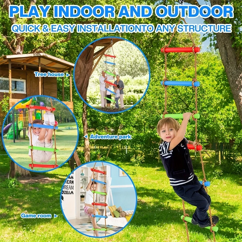1 Stück Bunte Kletterleiter mi – Kids Outdoor Climbing Equipment Bewertung und Preis