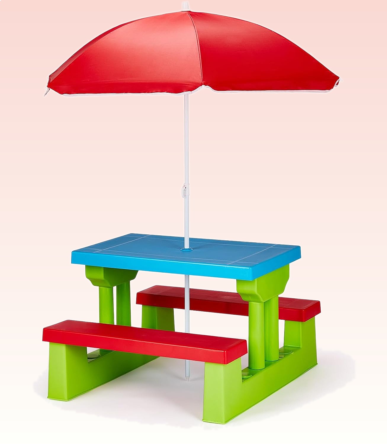 JOYMOR Kinder-Picknicktisch mi – Kids Outdoor Table With Umbrella Bewertung und Preis