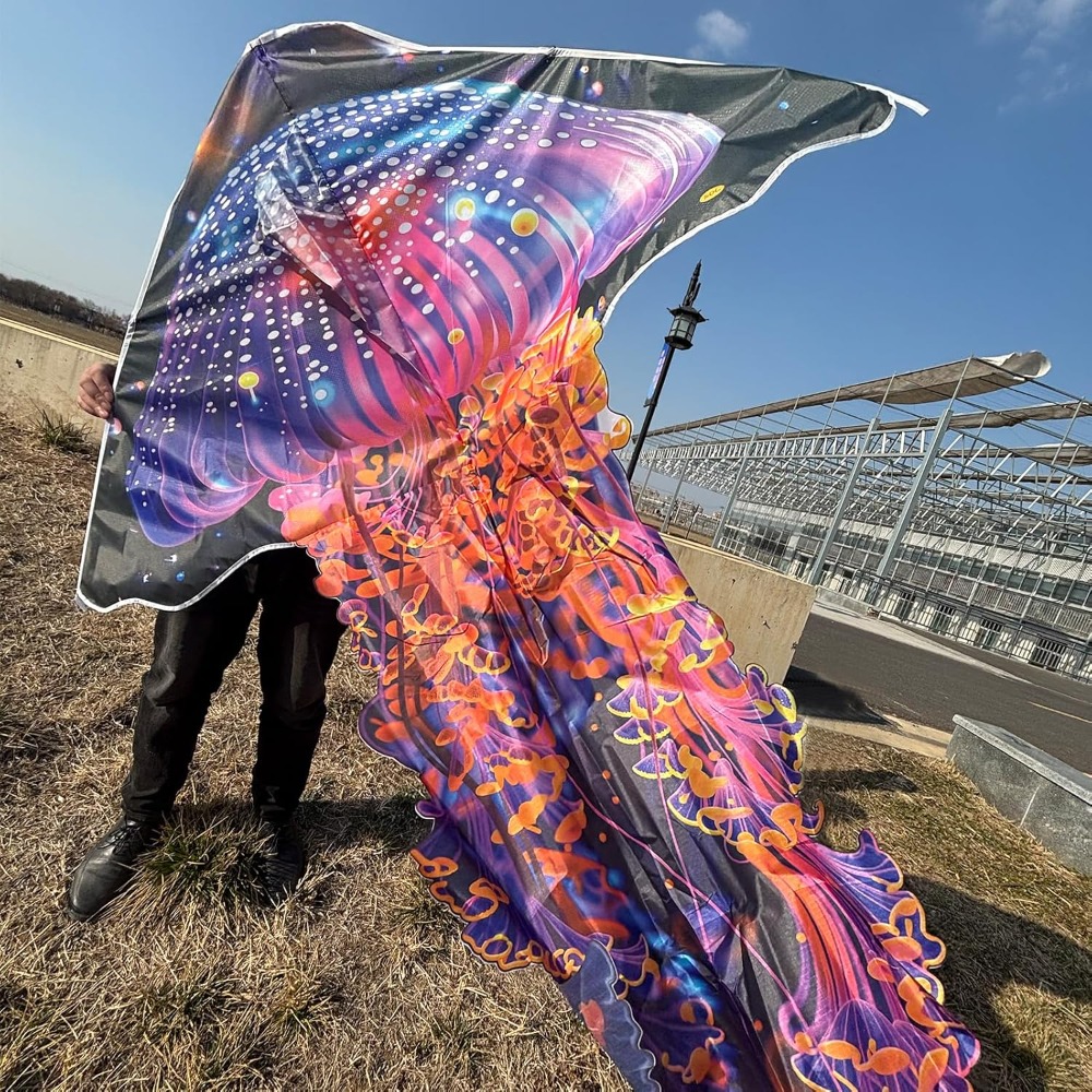 Großer Oktopus-Drachen, Tinten – Kite Easy Fly Kids Bewertung und Preis