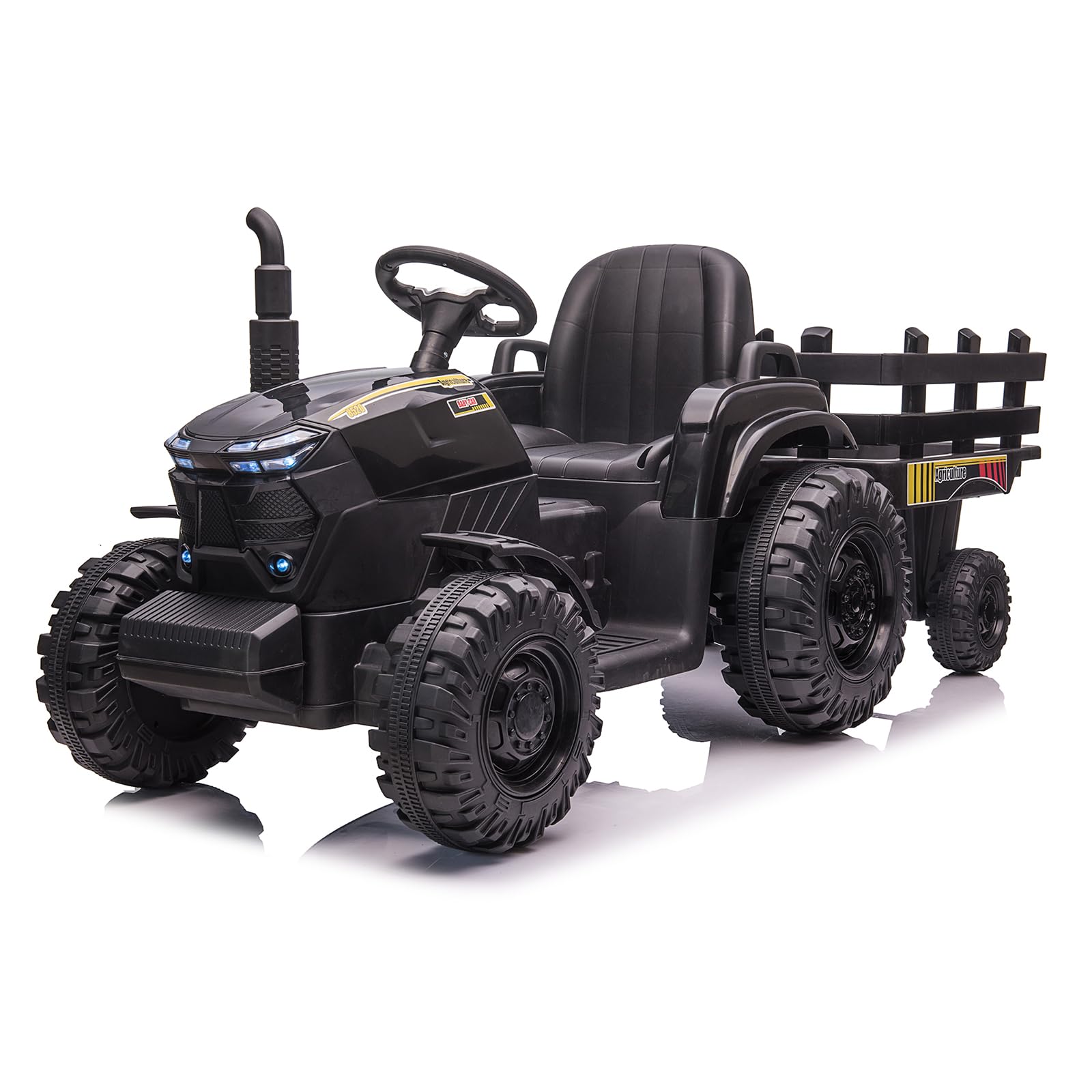 12V Kinder-Traktor mit Anhänge – Kids Outdoor Ride On Bewertung und Preis