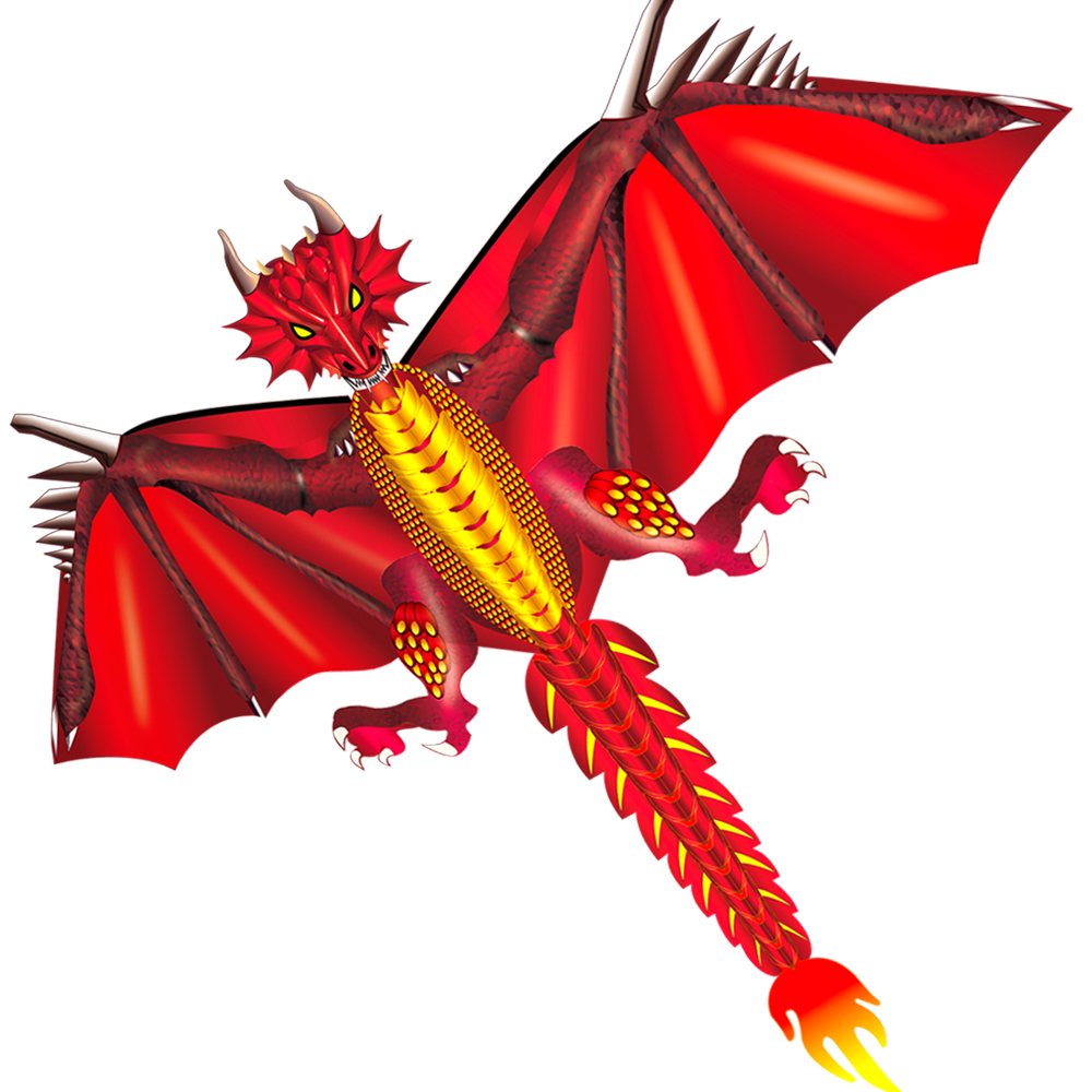 Neue Eis und Feurigen Drachen  – Kite Easy Fly Kids Bewertung und Preis