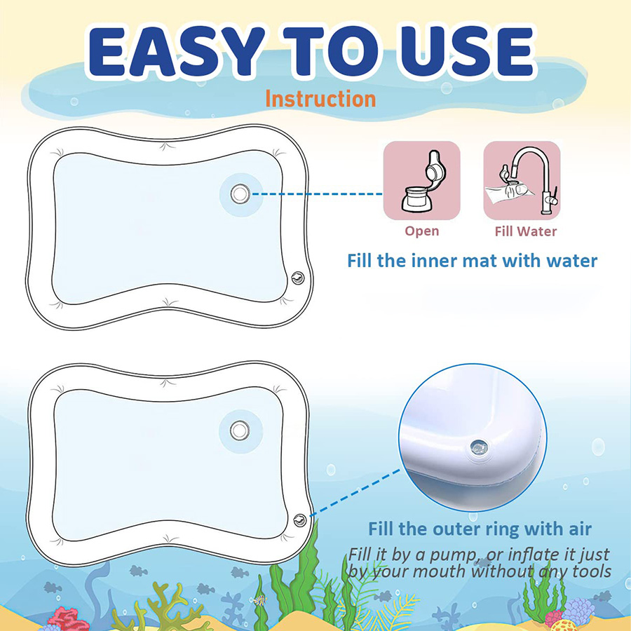 1pc Aufblasbare PVC Spielen Ma – Slip Slide Water Mat Bewertung und Preis