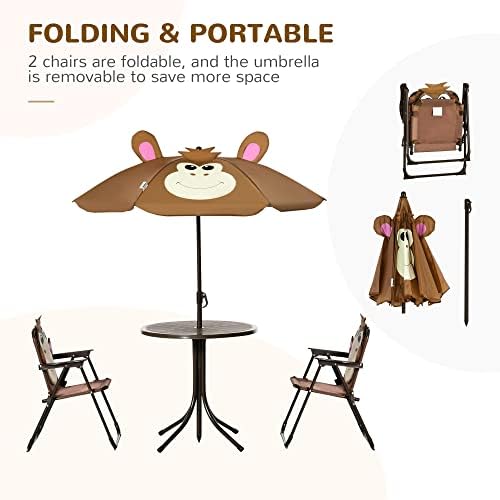 Kinder Tisch- und Stuhl-Set Pi – Kids Outdoor Table With Umbrella Bewertung und Preis