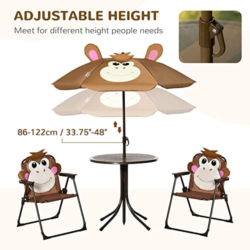 Kinder Tisch- und Stuhl-Set Pi – Kids Outdoor Table With Umbrella Bewertung und Preis
