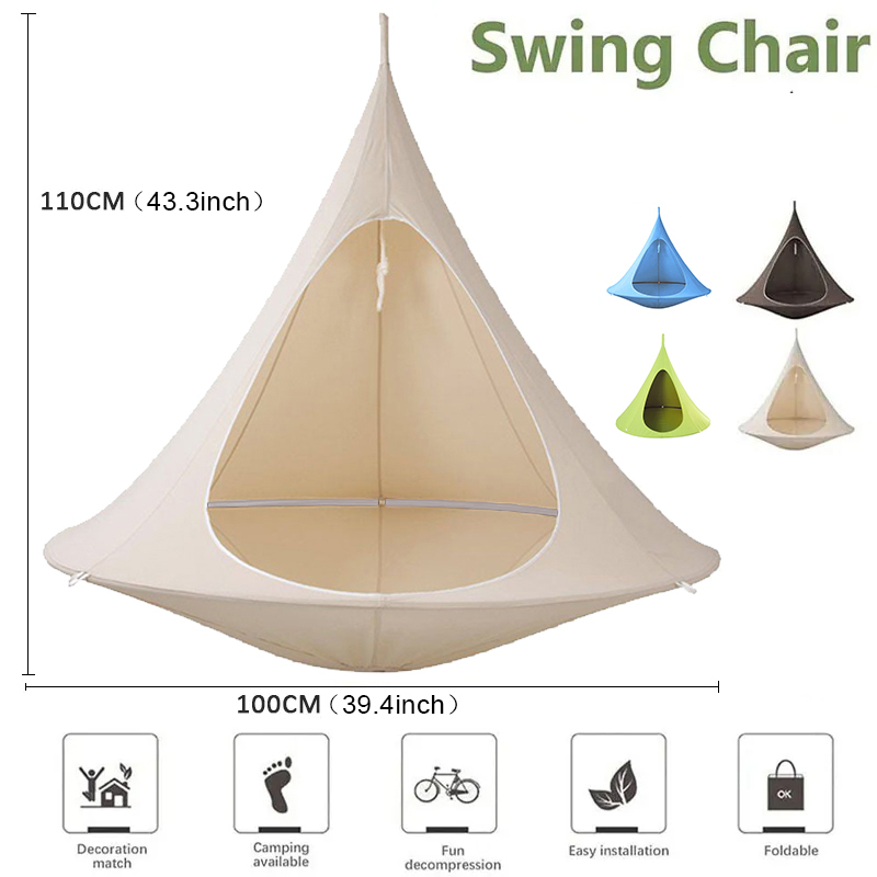 Wasserdichte Outdoor-Hängematt – Kids Outdoor Hammock Chair Bewertung und Preis