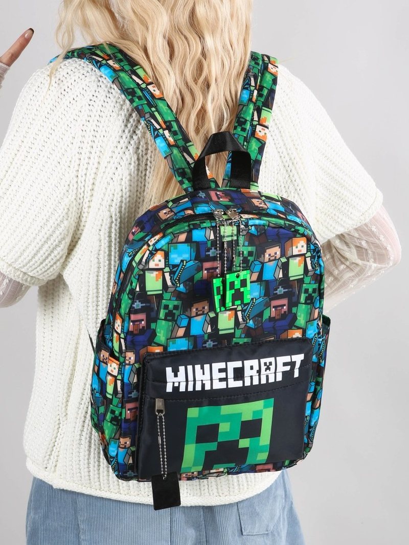 Minecraft-Rucksack mit Graffit – Kids Outdoor Backpack Bewertung und Preis