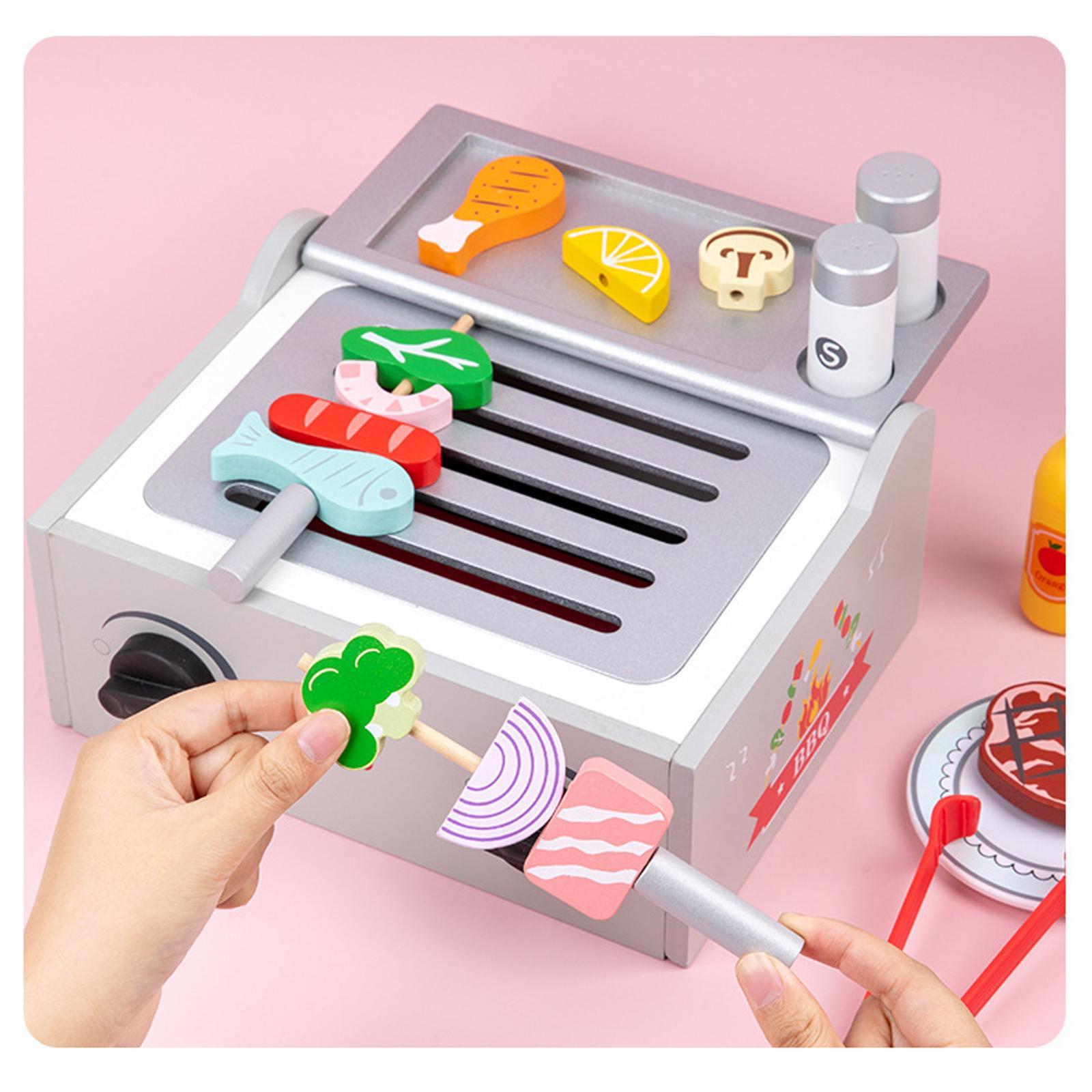 Kinder-Holz-Grillset - Outdoor – Kids Outdoor Kitchen Bewertung und Preis