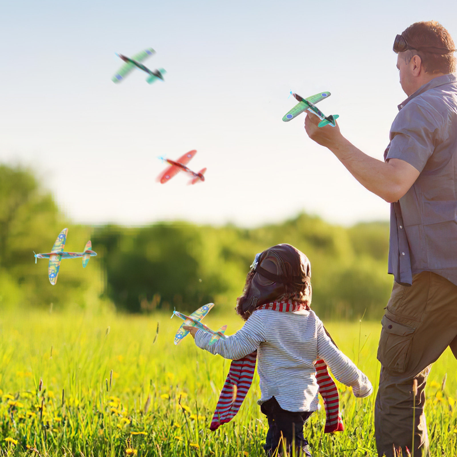 36 Stück Schaumstoff-Flugzeugm – Play Kids Outdoor Bewertung und Preis