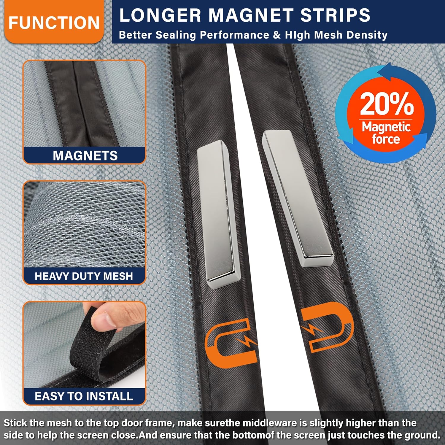 Magnetischer Fliegengittervorh – Outdoor Kid Friendly Bewertung und Preis