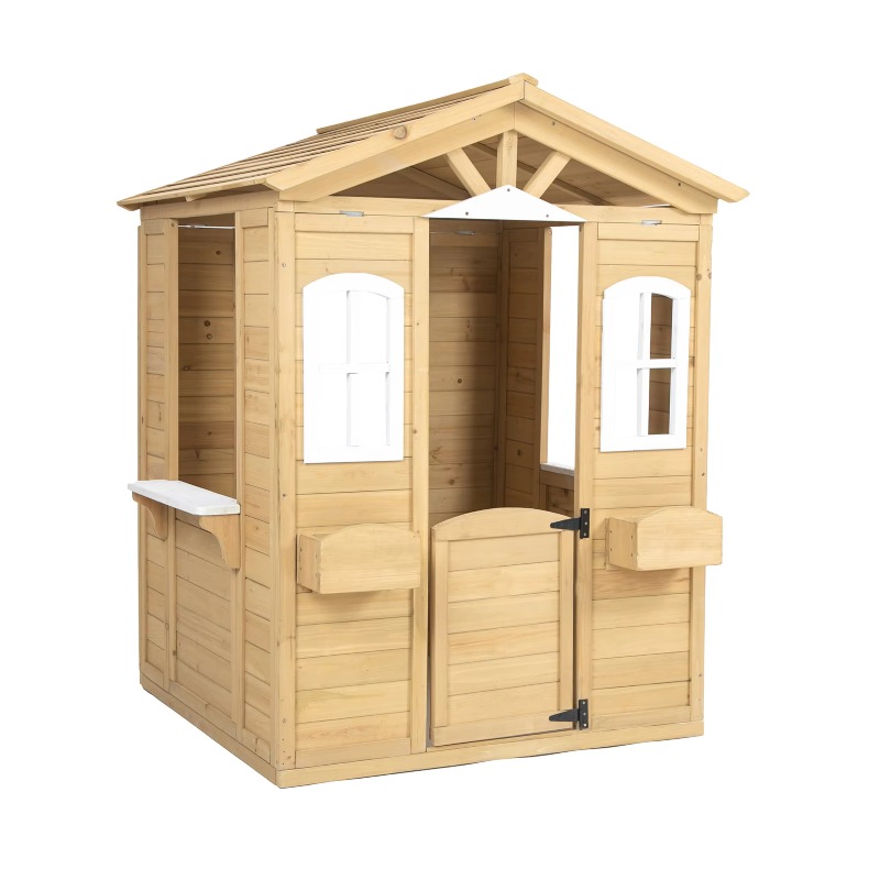 Modernes Klassisches Massivhol – Kids Outdoor Wooden Playhouse Bewertung und Preis