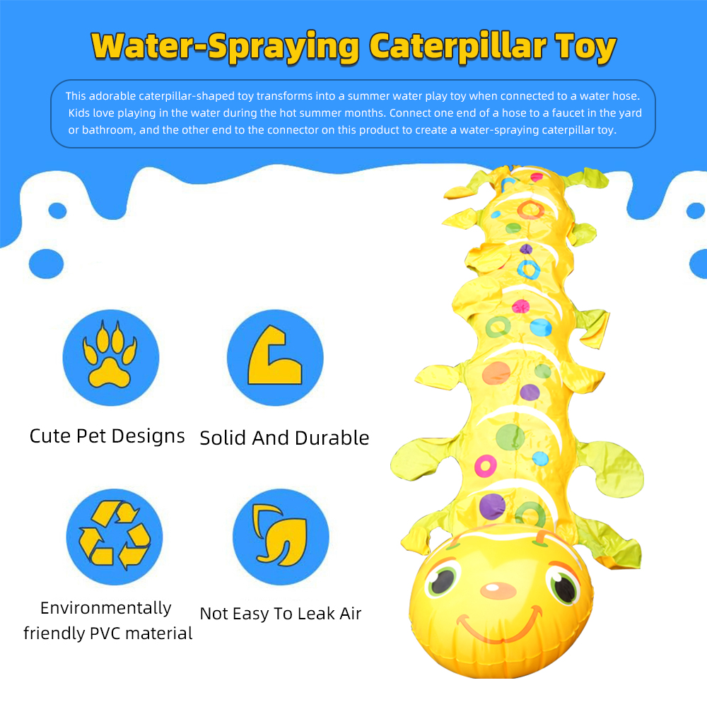 Caterpillar Sprinkler Pad Spla – Slip Slide Water Mat Bewertung und Preis