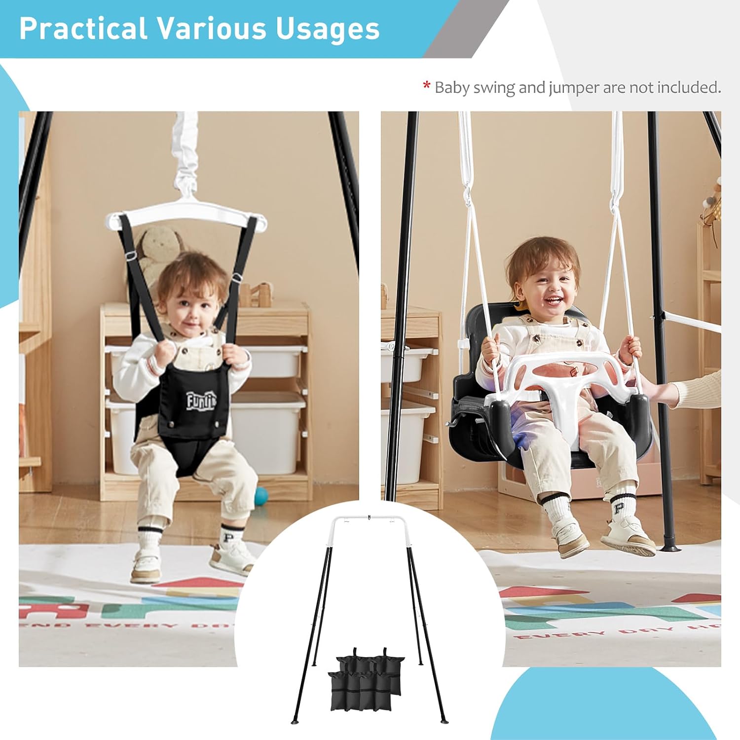 Klappbarer Schaukelständer für – Kids Outdoor Hammock Chair Bewertung und Preis