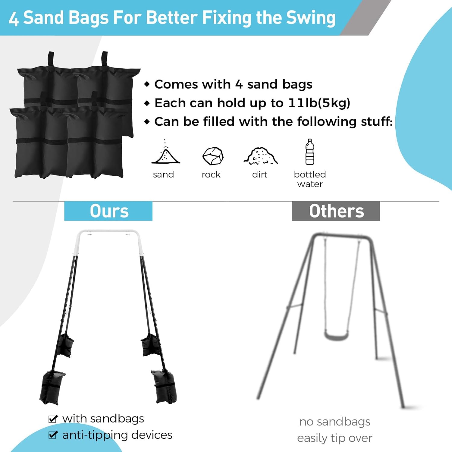 Klappbarer Schaukelständer für – Kids Outdoor Hammock Chair Bewertung und Preis