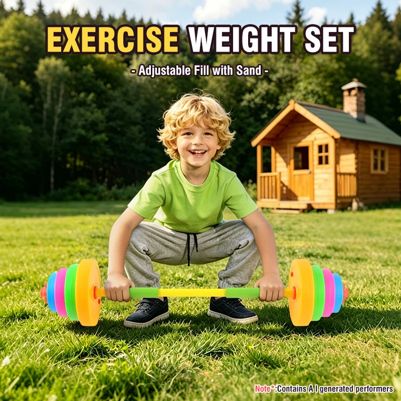 Verstellbares Kinder-Hantel-Se – Kids Outdoor Gym Equipment Bewertung und Preis