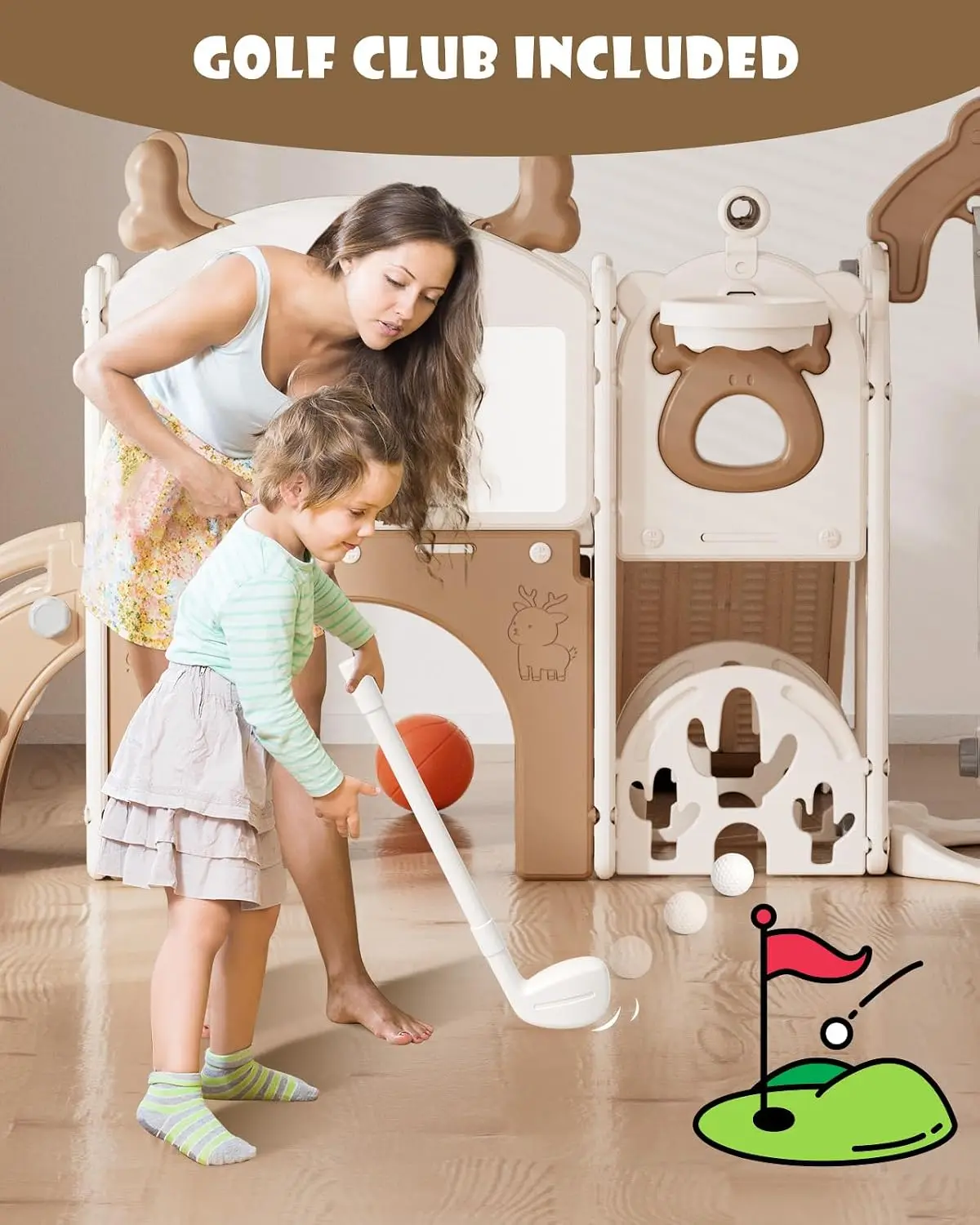 13-in-1 Rutsch- und Schaukelse – Kids Outdoor Slide Set Bewertung und Preis