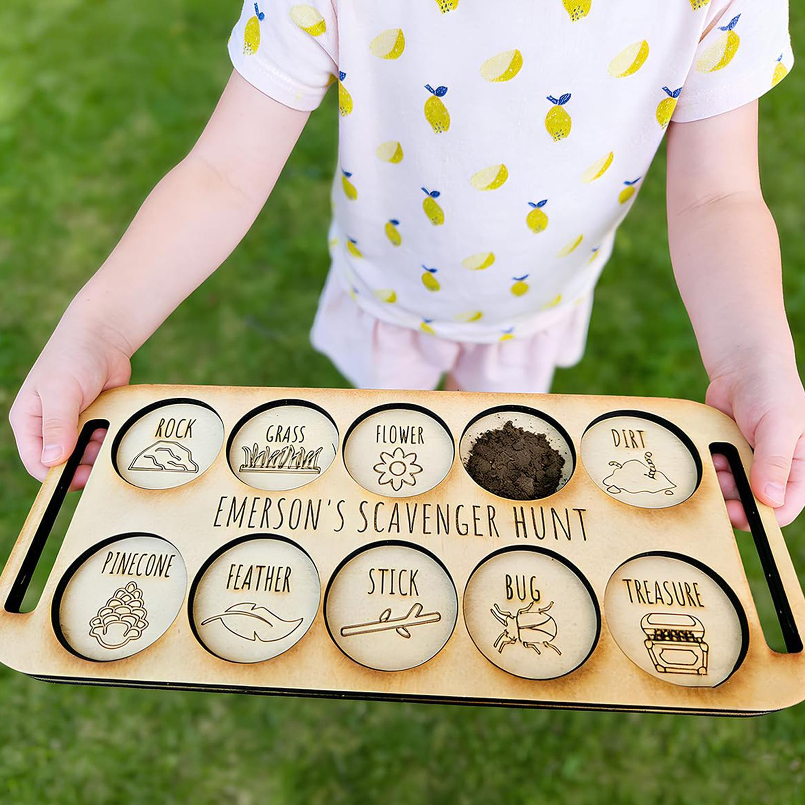 Sammelspiel für Kinder: Holz-N – Kids Outdoor Nature Scavenger Hunt Bewertung und Preis