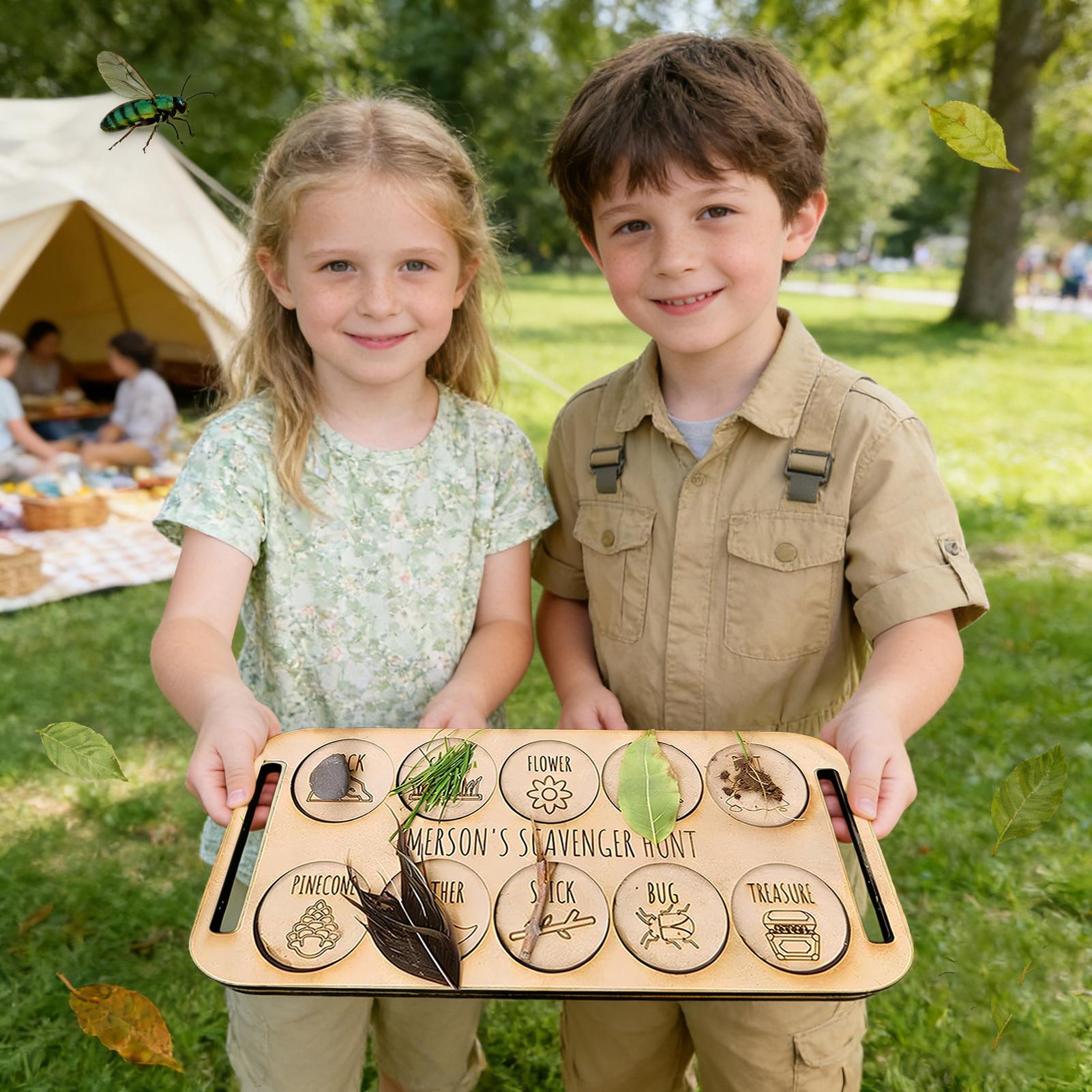 Sammelspiel für Kinder: Holz-N – Kids Outdoor Nature Scavenger Hunt Bewertung und Preis