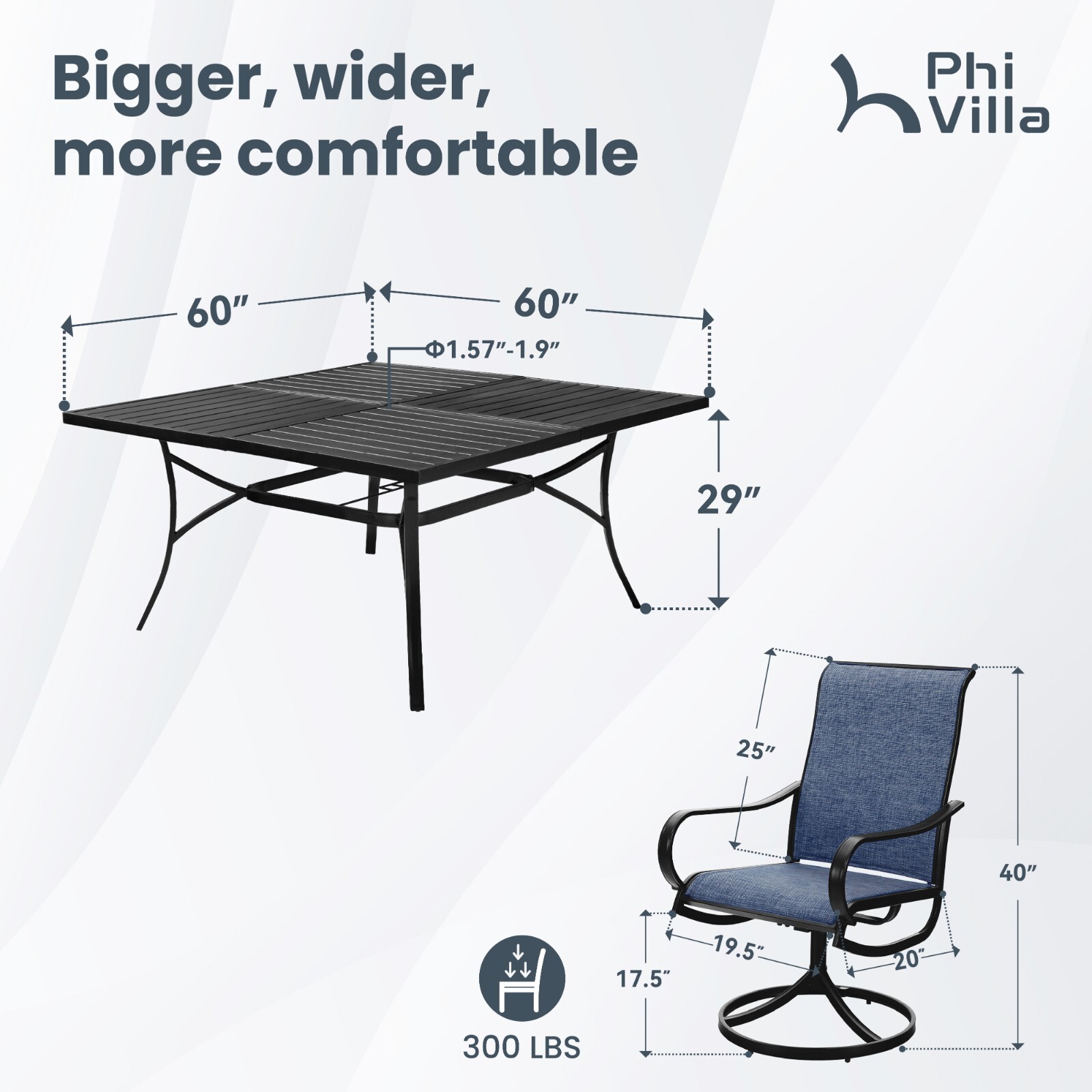 9-teiliges Outdoor-Essgruppen- – Kids Outdoor Table And Chairs With Umbrella Bewertung und Preis
