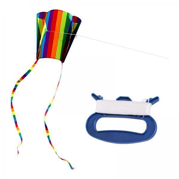 Großer Regenbogen-Diamantdrach – Kite Easy Fly Kids Bewertung und Preis
