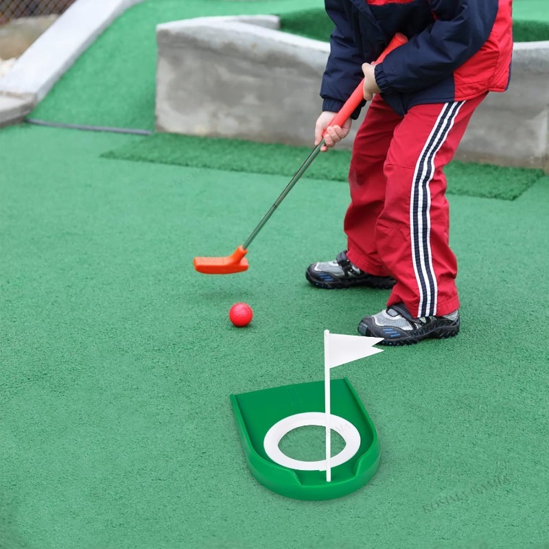 Einfach Aufzubauende Golf-Putt – Kids Outdoor Lawn Equipment Bewertung und Preis