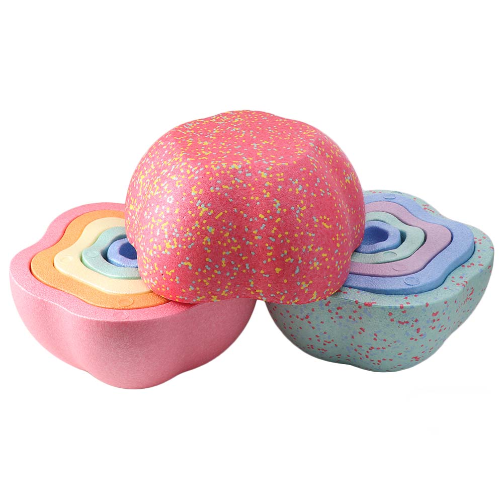Flussstein-Balancier-Spiel: Fü – Stepping Stone Foam Bewertung und Preis