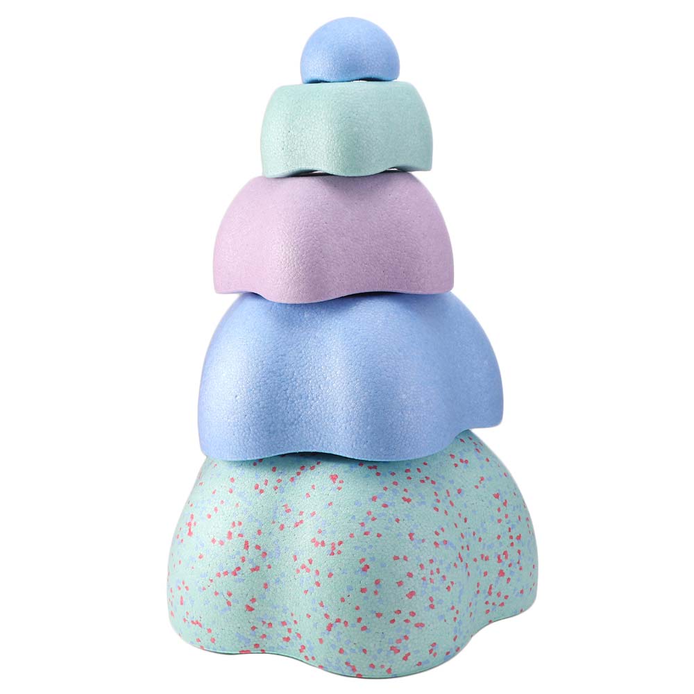 Flussstein-Balancier-Spiel: Fü – Stepping Stone Foam Bewertung und Preis