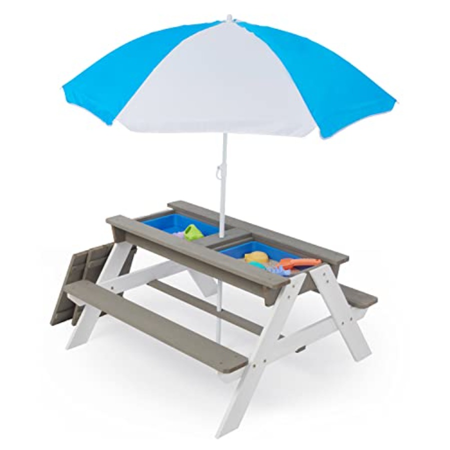 Outdoor-Picknicktisch für Kind – Kids Outdoor Table With Umbrella Bewertung und Preis