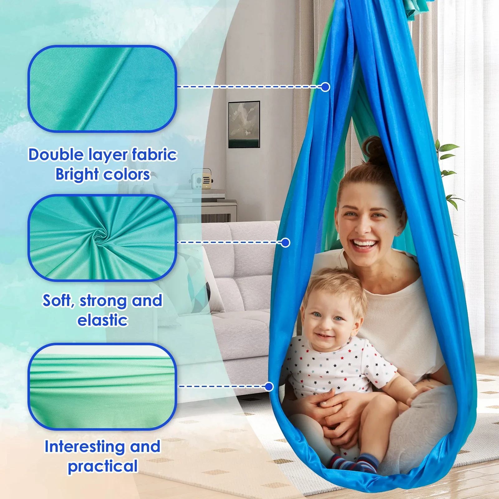 Sensorische Schaukel Komfortab – Kids Outdoor Hammock Bewertung und Preis